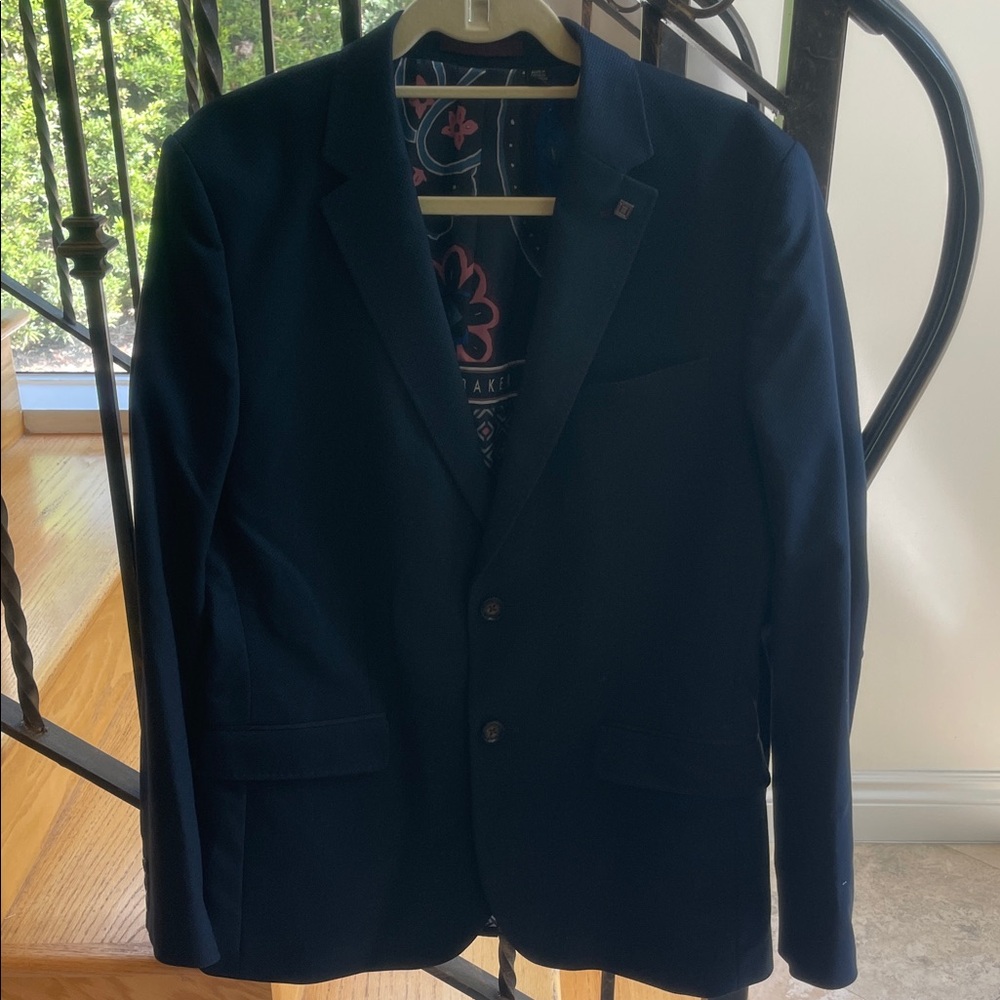 Ted Baker of London Hemsby Navy Blazer